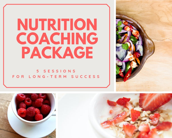PCOS Nutrition Coaching Package - 5 Virtual Sessions